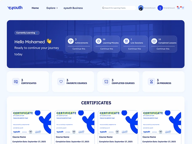 My Learning Journey - step primary screenshot